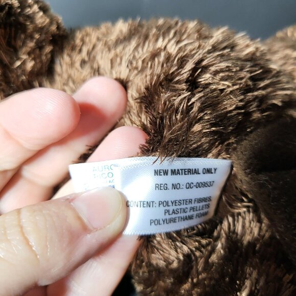Aurora Mini Flopsies Brown Builder Beaver Plush Stuffed Animal Plushie Stuffie - Picture 8 of 9